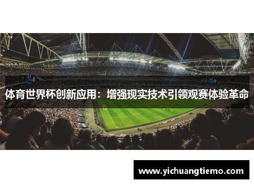 体育世界杯创新应用：增强现实技术引领观赛体验革命